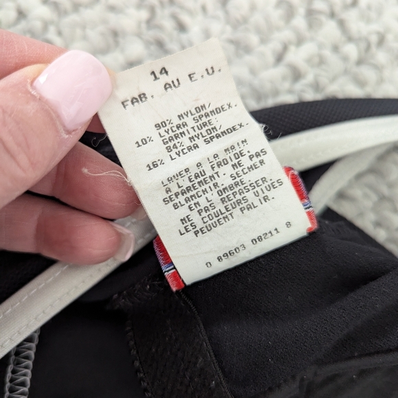 Jantzen Womens Swim/Bathing Suit With High-Cut Legs & Low Open Back - Picture 10 of 16